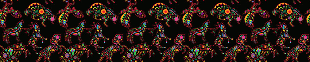 Floral Animal Printed Ribbon
