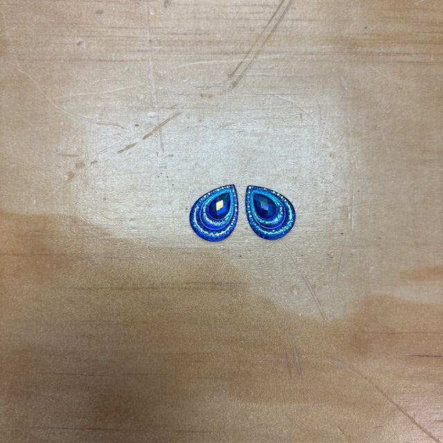 Small Teardrop Cabochons Set of 2