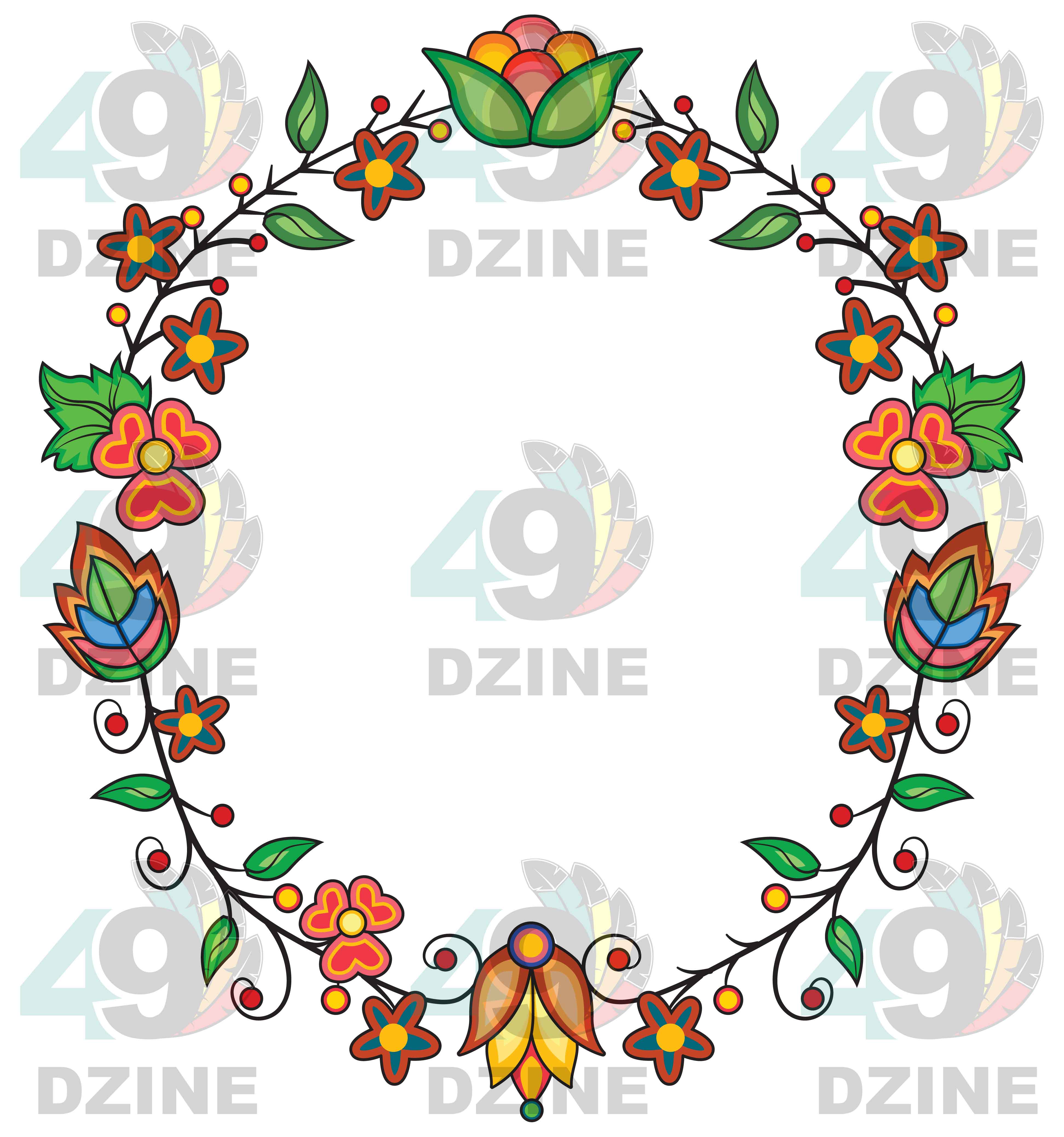 Sacred Wildflower Fedora Hat