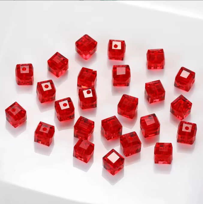 Multi Faceted Square Beads