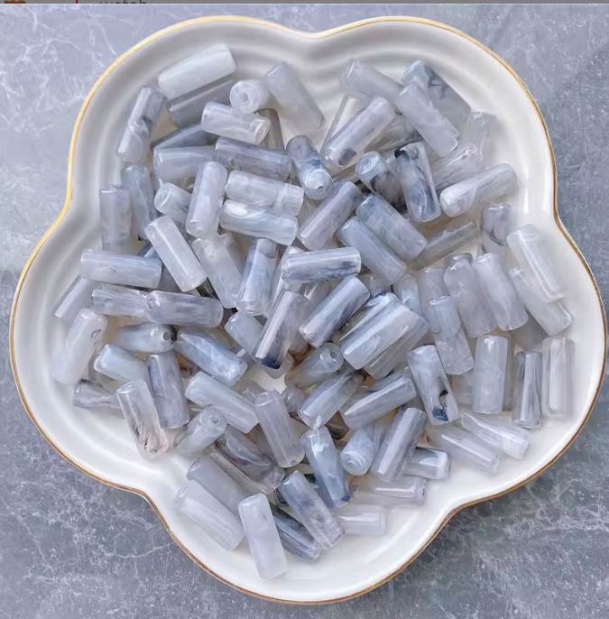 20 MM Tube Beads