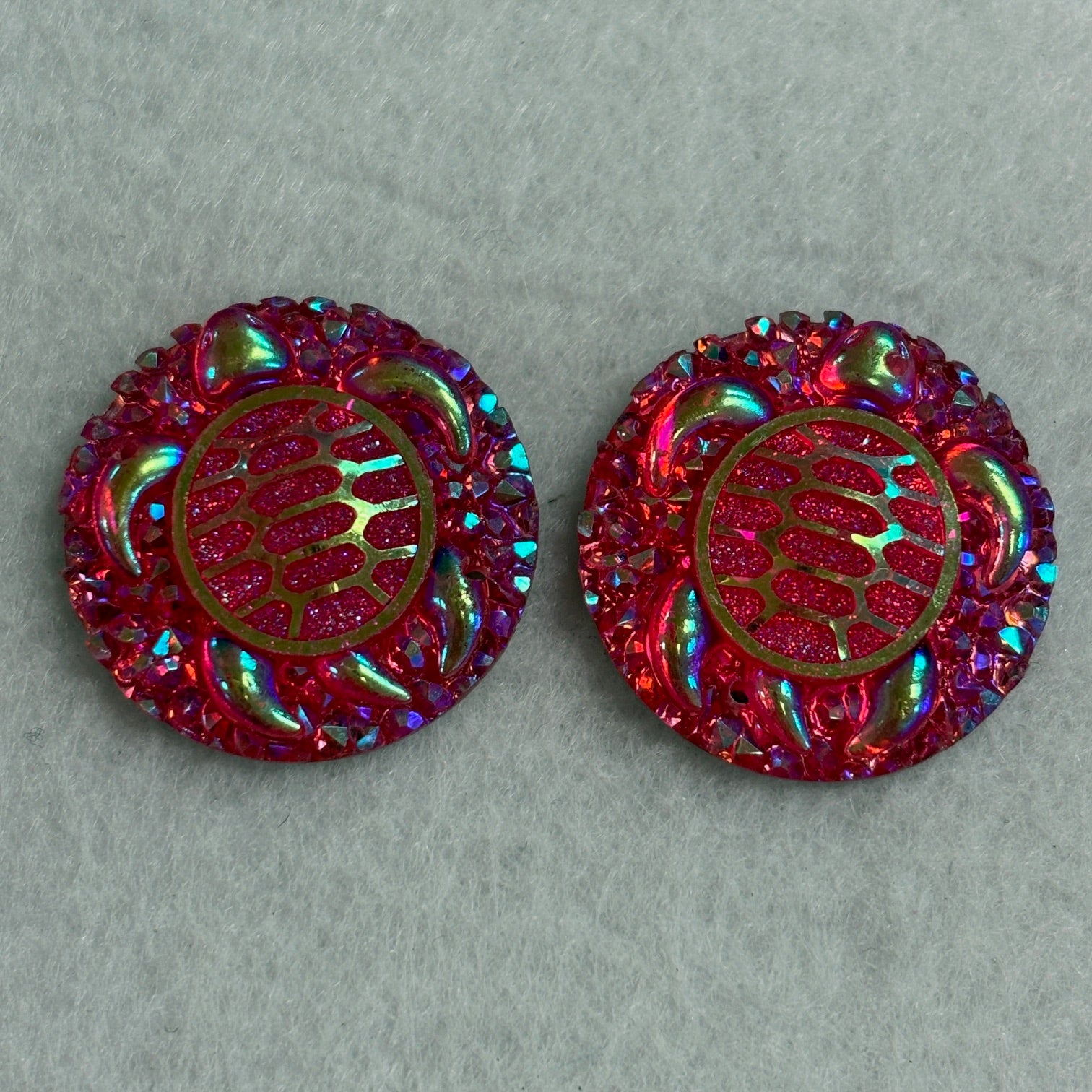 Turtle Cabochons Set of 2