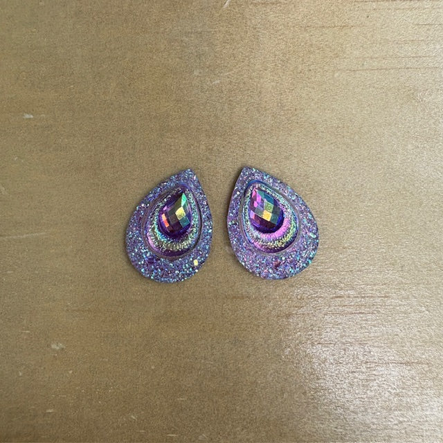 Teardop Cabochons Set of 2