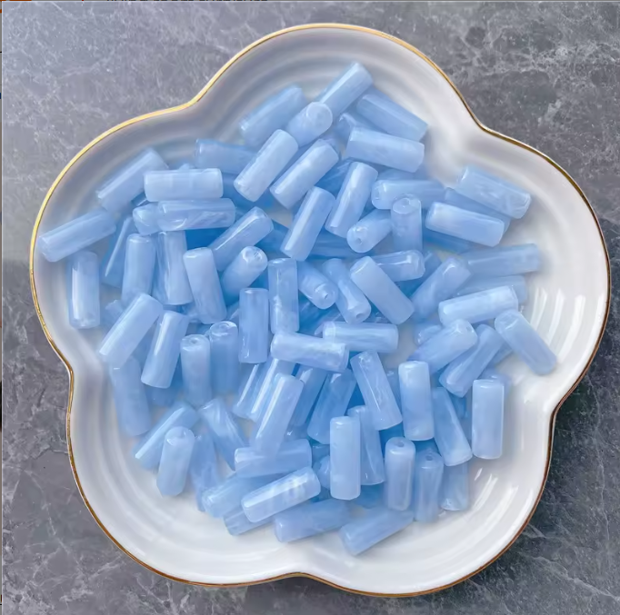 20 MM Tube Beads
