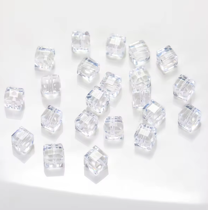 Multi Faceted Square Beads