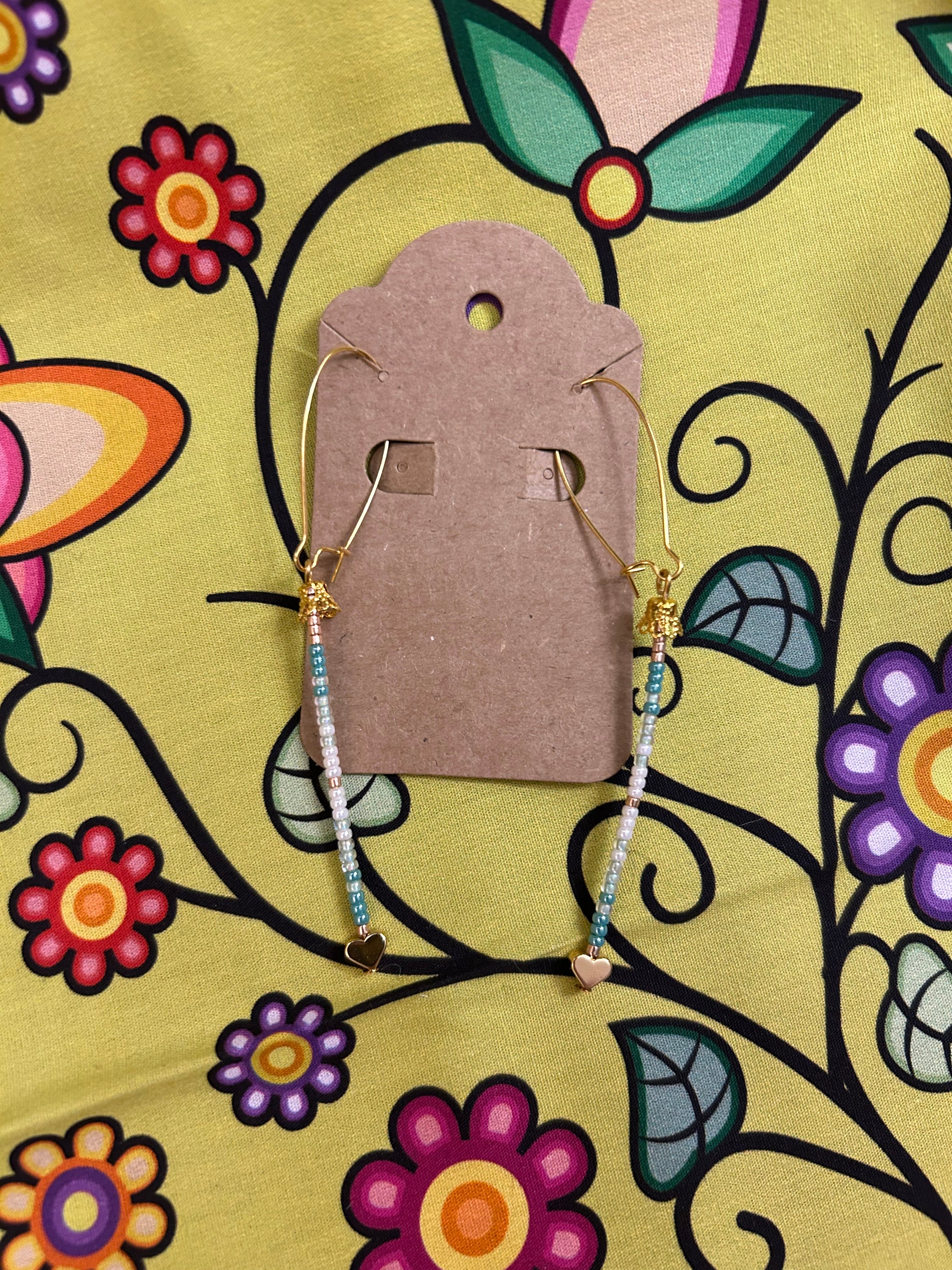 Karin Moen Dangle Stick Earrings