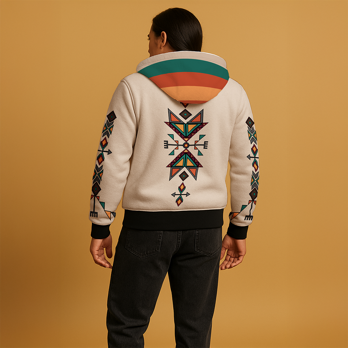 Arrow Dawn Men's Sherpa Hoodie