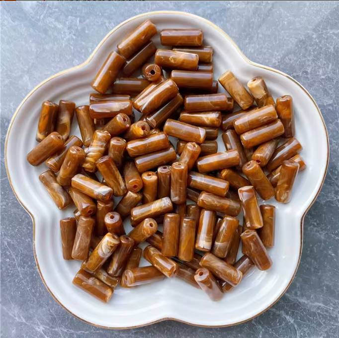 20 MM Tube Beads