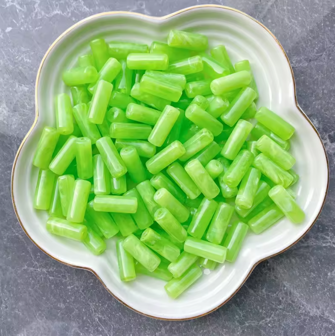 20 MM Tube Beads