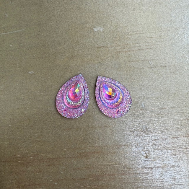 Teardop Cabochons Set of 2