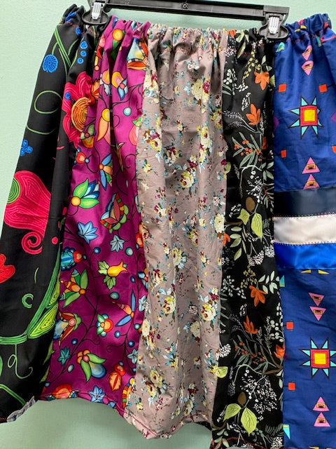 Patchwork Ribbon Skirt