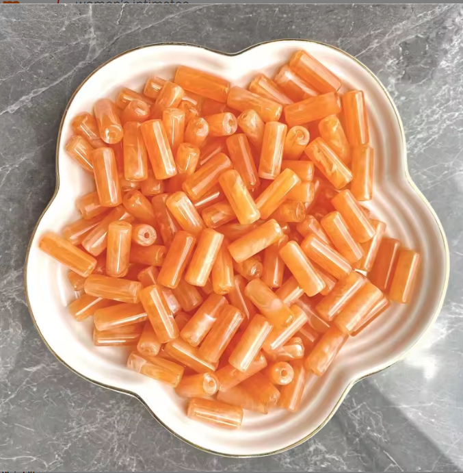 20 MM Tube Beads