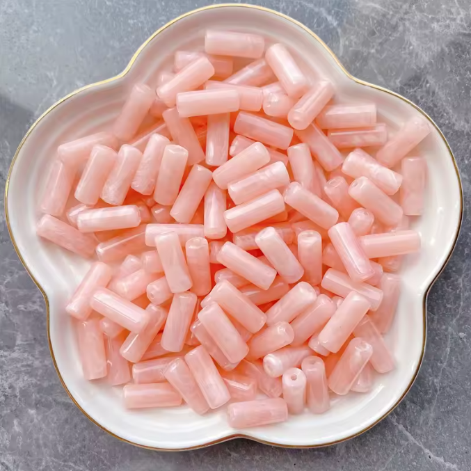 20 MM Tube Beads