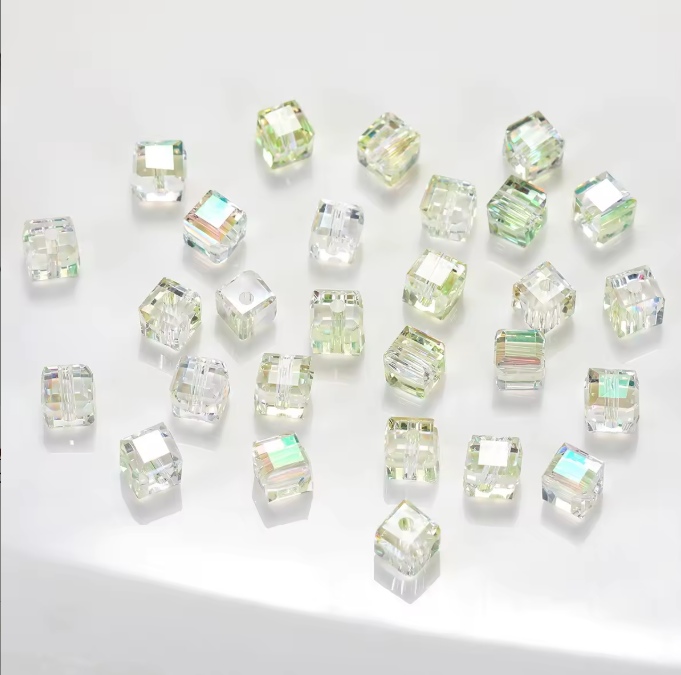 Multi Faceted Square Beads